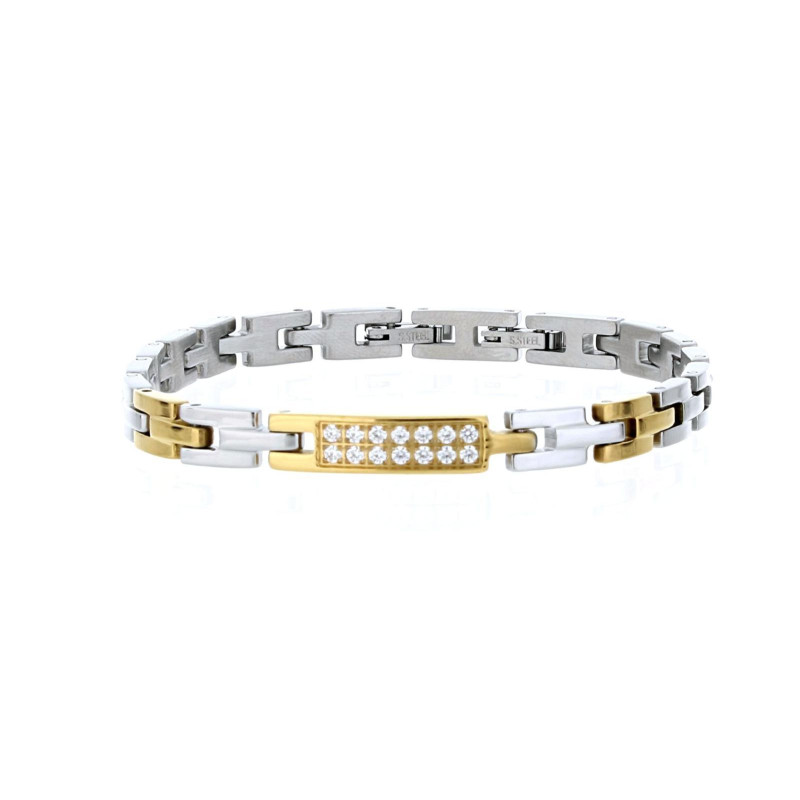 BRACCIALE CM 18 UOMO IN ACCIAIO