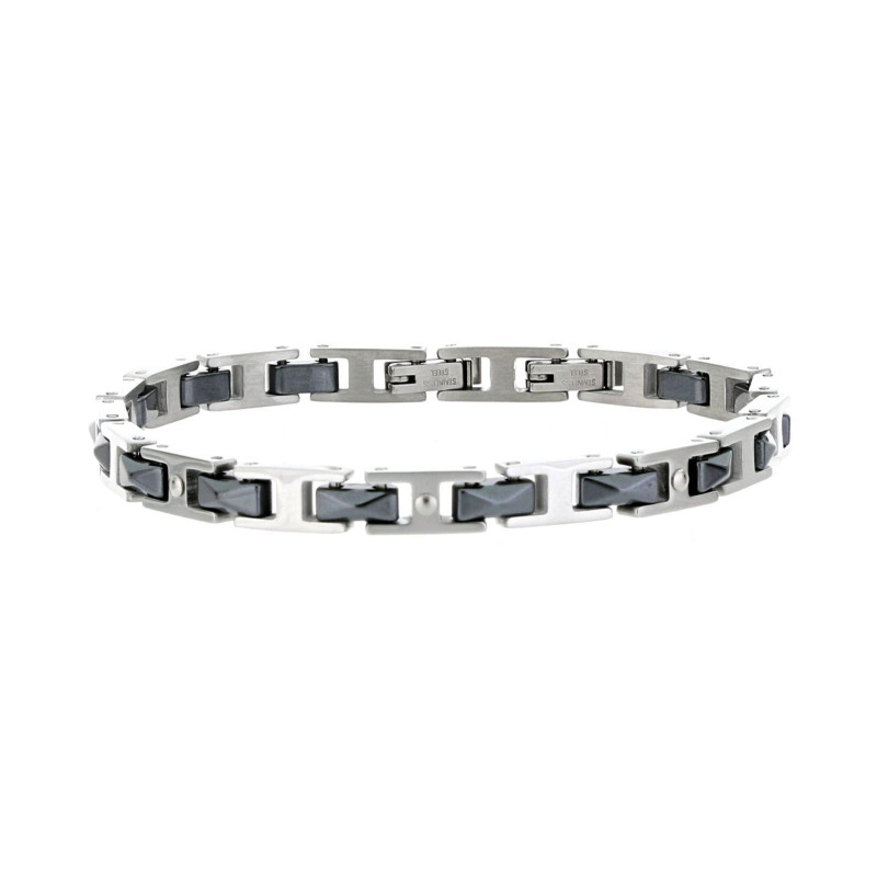 BRACCIALE CM 18 UOMO IN ACCIAIO