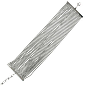BRACCIALE "CLIO" CM 15+3 IN ACCIAIO