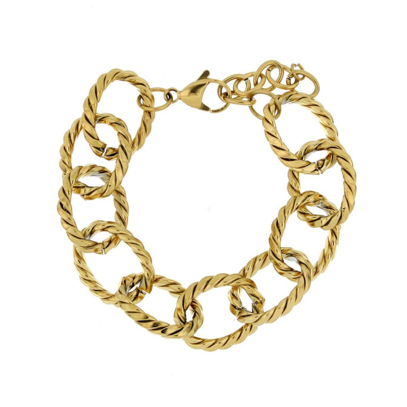 BRACCIALE "CLIO" CM 17+2 IN ACCIAIO