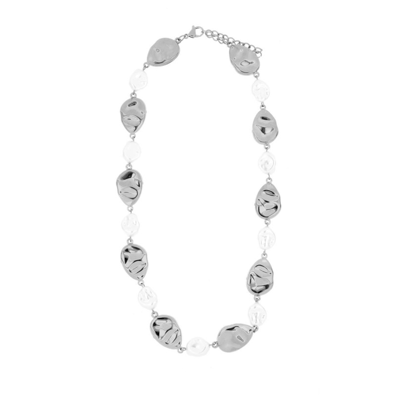 COLLANA "CLIO" CM 40+5 IN ACCIAIO