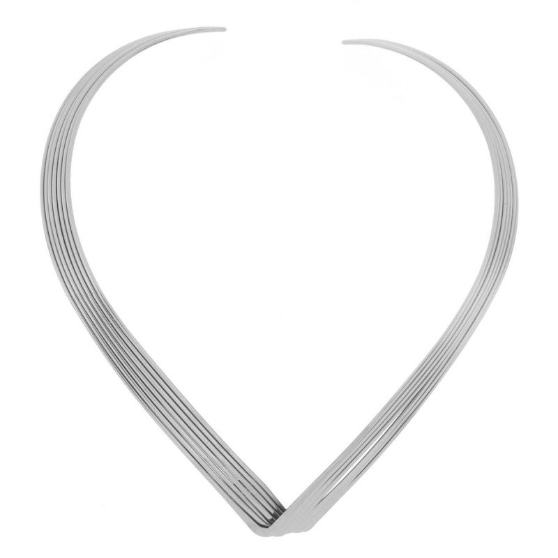 COLLANA REA IN ACCIAIO