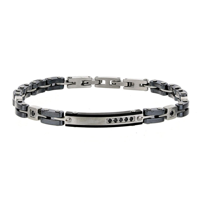 BRACCIALE CM 18 UOMO IN ACCIAIO