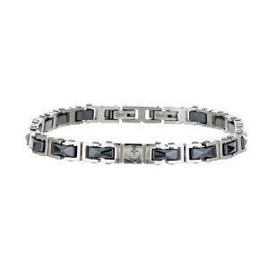 BRACCIALE CM 19 UOMO IN ACCIAIO