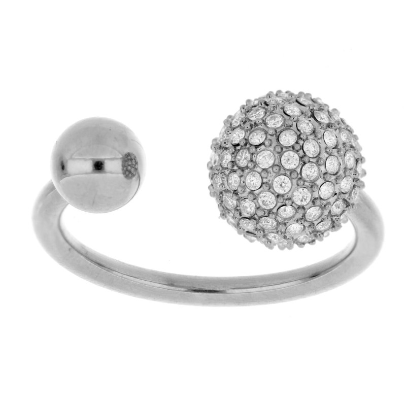 ANELLO ANEMOS IN ACCIAIO