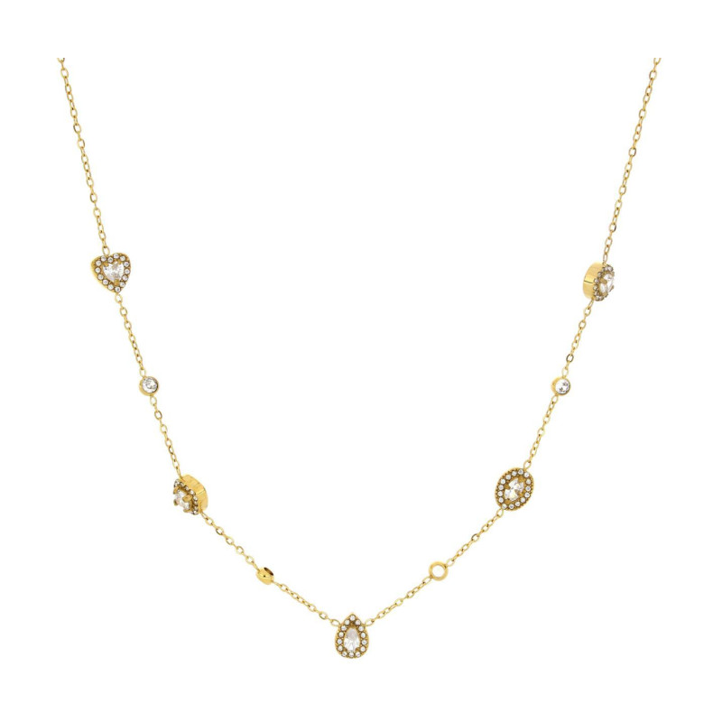 COLLANA NAYERA CM 40+5 IN ACCIAIO