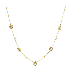 COLLANA NAYERA CM 40+5 IN ACCIAIO