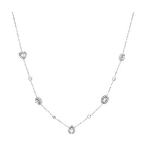 COLLANA NAYERA CM 40+5 IN ACCIAIO