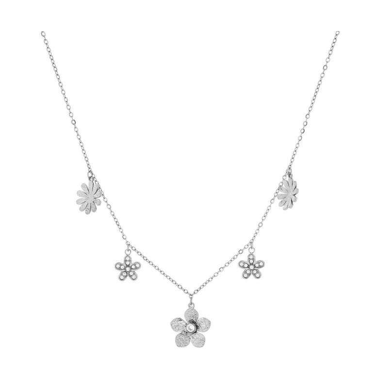 COLLANA NAYERA CM 40+5 IN ACCIAIO