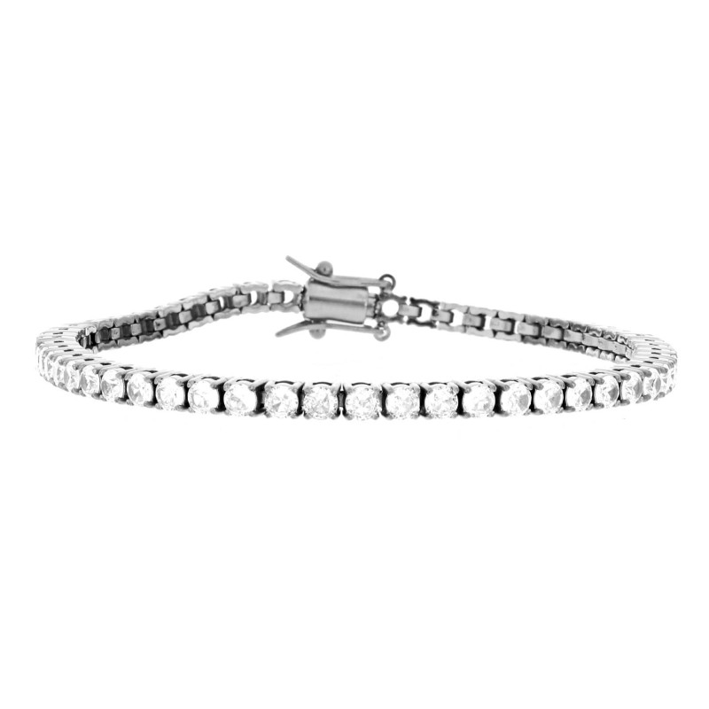 BRACCIALE TENNIS MM 18 IN ACCIAIO