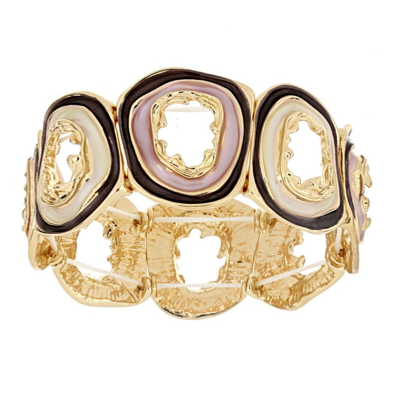 BRACCIALE ARMONIA MM 32 IN OTTONE