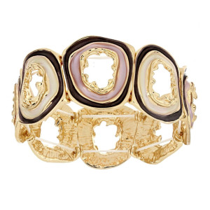 BRACCIALE ARMONIA MM 32 IN OTTONE