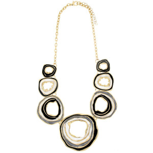COLLANA ARMONIA CM 40+5 IN OTTONE