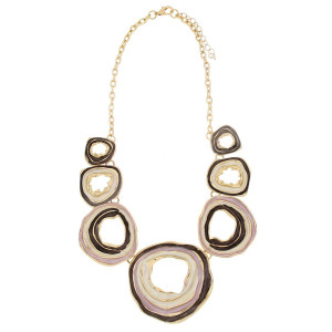 COLLANA ARMONIA CM 40+5 IN OTTONE