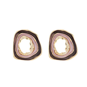 ORECCHINI ARMONIA MM 21 IN OTTONE