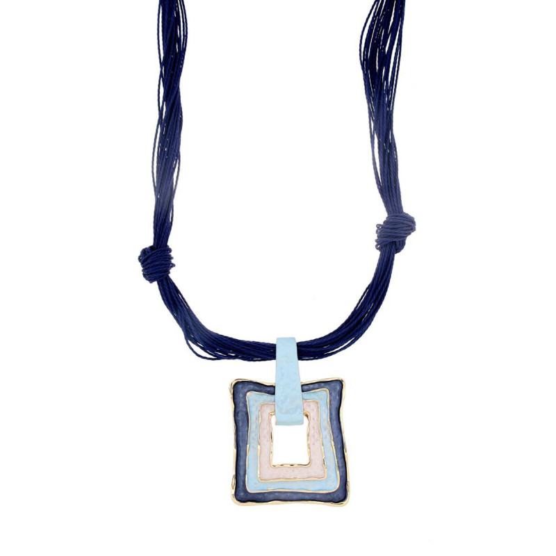 COLLANA ARMONIA CM 47+5 IN OTTONE MM 60