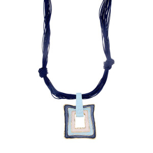 COLLANA ARMONIA CM 47+5 IN OTTONE MM 60